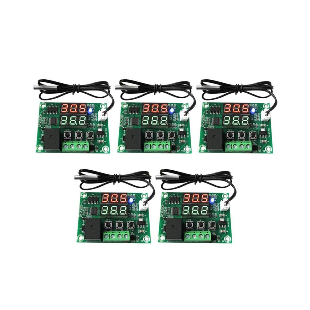 5X Dc12v Xh-W1219 High Quality Ntc Sensor Regulator Sensor Module Temperature Controller Thermostat 6031866492962