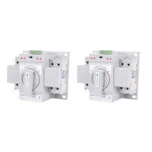 2X Dual Power Automatic Transfer 2P63A Gear Cb Class Ats Home Single Phase 220V