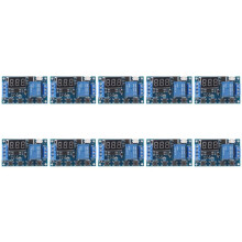 10X HW-521 Digital Delay 1 Way Relay Trigger Cycle Timer Delay Circuit Board Timing Control Module