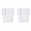 40Pcs Wall Insulation Outlet Insulators Sealers,Electrical Outlet Insulation Pads for Wall, Light,  Socket 2