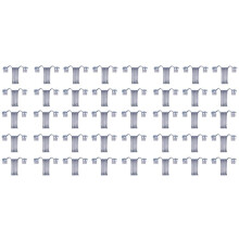 40PCS Photovoltaic Panel Drainage Buckle Surface Plate Solar Panel Water Drain Clip for Solar Panel Draining 30mm