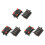 6Pcs 64X40X20mm 8 Positions Push In Jack Spring Load Speaker Terminals 1
