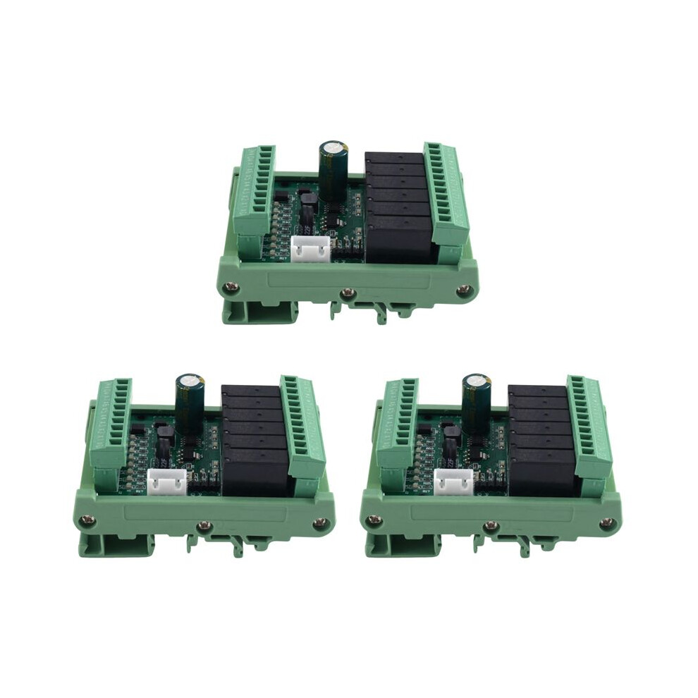 3X Plc Industrial Control Board Fx2n-14Mr Programmable Logic Controller Board 4711729779677