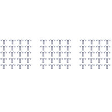 60PCS Photovoltaic Panel Drainage Buckle Surface Plate Solar Panel Water Drain Clip for Solar Panel Draining 30mm