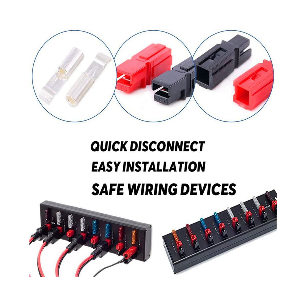 20 Pair 30A 600V Power Connectors Accessories with Insulation Cover for ...