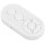Télécommande à défilement blanche 150 mAh BT4.2 pour Android 10