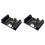 2X FX1N-14MT PLC Industrial Control Board PLC Module Analog Input / Output with Guide Rail Delay Relay Module 1