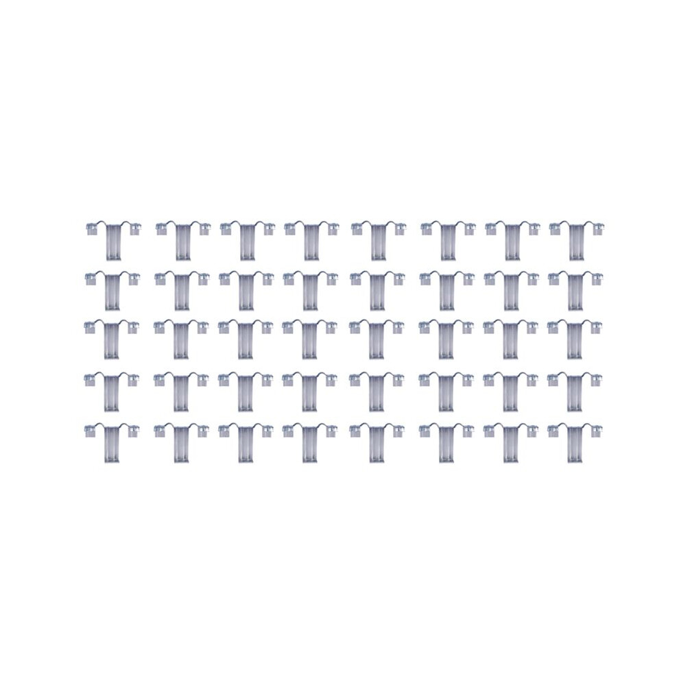 40Pcs Photovoltaic Panel Drainage Buckle Surface Plate Solar Panel Water Drain Clip For Solar Panel Draining 40Mm 4712618575394