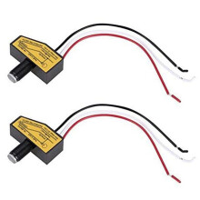 2X Photocell NK-BB/F50 8-50V Dusk to Dawn Sensor Photoelectric Light Photocell Sensor Lighting