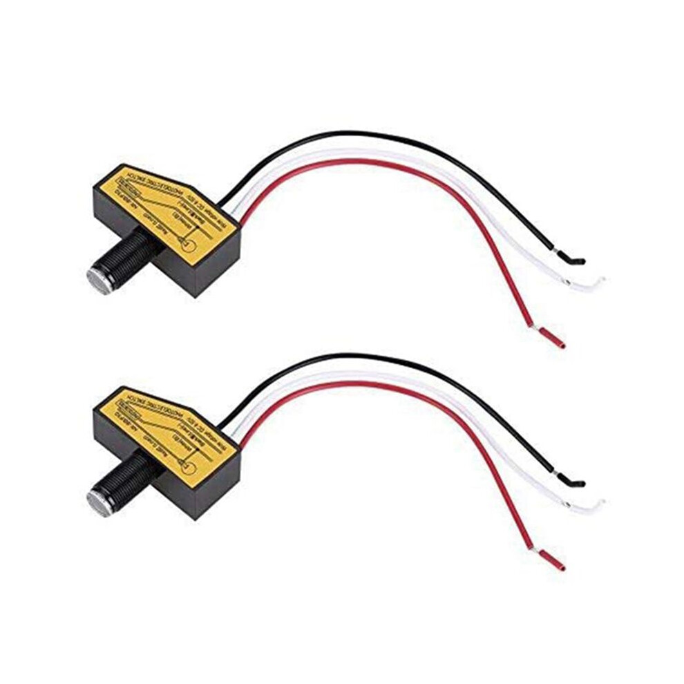 2X Photocell Nk-Bb/F50 8-50V Dusk To Dawn Sensor Photoelectric Light Photocell Sensor Lighting 6032404813287