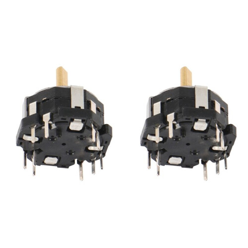 2X RKJXT1F42001 4-Way  Car Navigation Encoder Key Rocker  RKJXT1F42001 with Push  Encoder