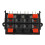 6Pcs 64X40X20mm 8 Positions Push In Jack Spring Load Speaker Terminals 4