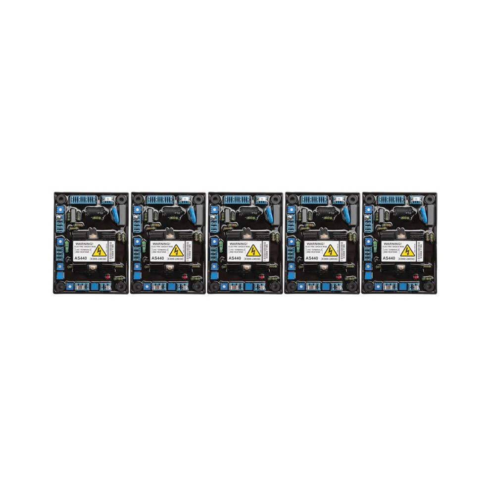 5X As440 Generator Automatic Voltage Regulator Input Ac 190-264V 4A Engine Avr Voltage Regulator Generator Accessories 6033646988269