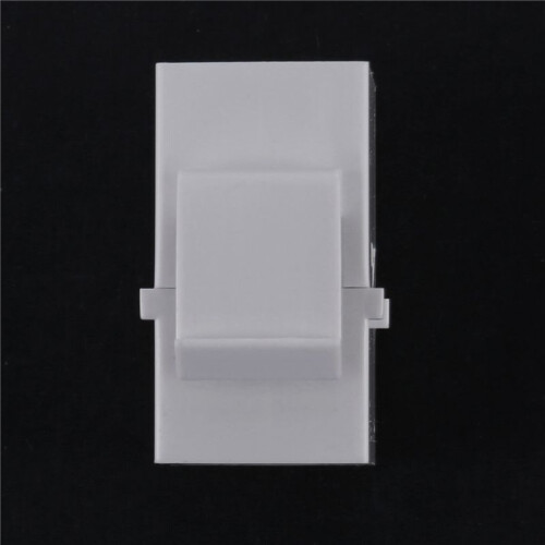 100Pcs RJ45 Connector  Jack Cat6 Extension Coupler Ethernet Network LAN Cat 6 Coupler Jacks Extend Adapter,White 1
