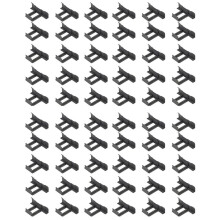 60Pc Solar Panel Frames Water Drained Clip Thickness 35mm PV Panels Auto Remove Stagnant Water Dust Outdoor Tool