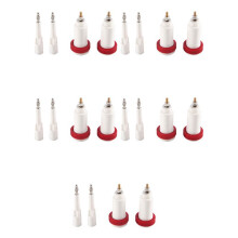 10 Pairs of 4 mm Banana Jack 10Kv -30Kv High Voltage Connector Plug and Socket Power Supply Test Instrument