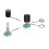 (7 Pin 20MM)20 Stück 360 Grad EC11 Drehbar Codierer Code  Digital Potentiometer mit Kappen 3