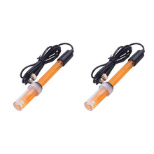 2X ORP-Elektrodesondetest Aquarium Hydrocultuur Laboratoriumelektrode Meten van de Redox-Potentiaal BNC Q9-Connector