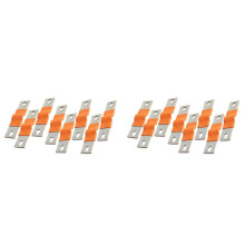 16Pcs High-Grade Nickel-Plated Copper Bus Bars for Solar Power and Deep Cycle Battery