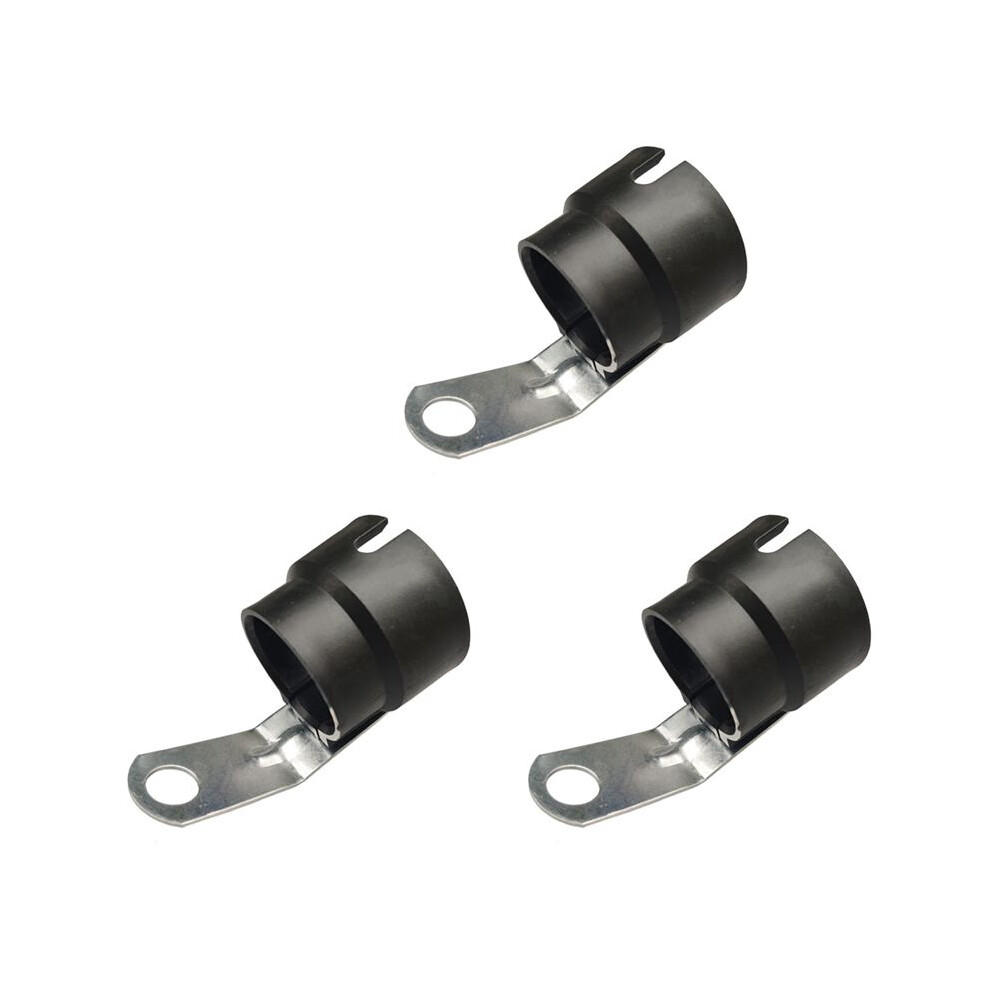 3X Trailer Plug Bracket Trailer Connector Bracket Trailer Plug Adapter 7Pin/13Pin Trailer Plug Bracket For Rv Trailer 4713441516127