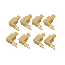 24 Stück Insgesamt Hi-End Banane zum Spaten Adapter Stecker / Lautsprecher Kabel Anschluss [Wy-Yp01-8 / Spade de L / 8]
