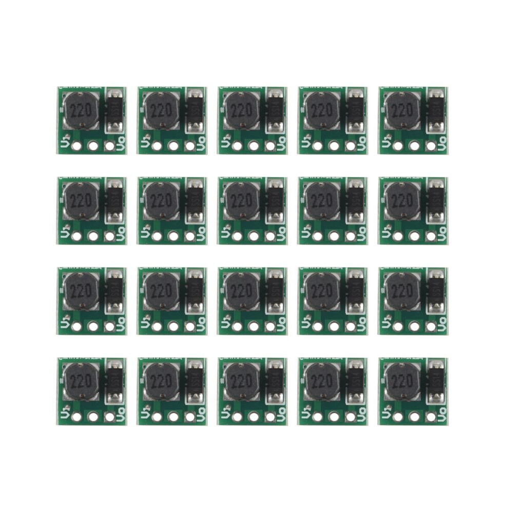 20X 0.9-5V To 5V - Step- Power Module Voltage Boost Converter Board 1.5V 1.8V 2.5V 3V 3.3V 3.7V 4.2V To 5V Green 4714231690645