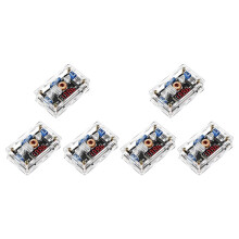6X - Buck, StröMföRsöRjningsmodul LM2596 Buck Converter 5V-36V Till 1,25-32V Step Down SpäNningsregulator Stabilisator 3A 5A
