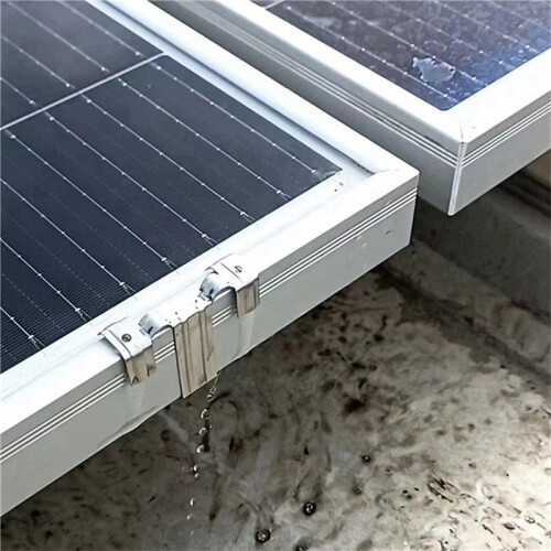 80ST Solcellspanel DräNeringsspäNne Ytplatta Solpanel VattendräNeringskläMma för Solpanel DräNering 35 mm 1