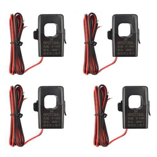4X High Frequency Split Core Current Transformer OPCT16AL 3000/1 AC CT Clamp  Current Transformer 1