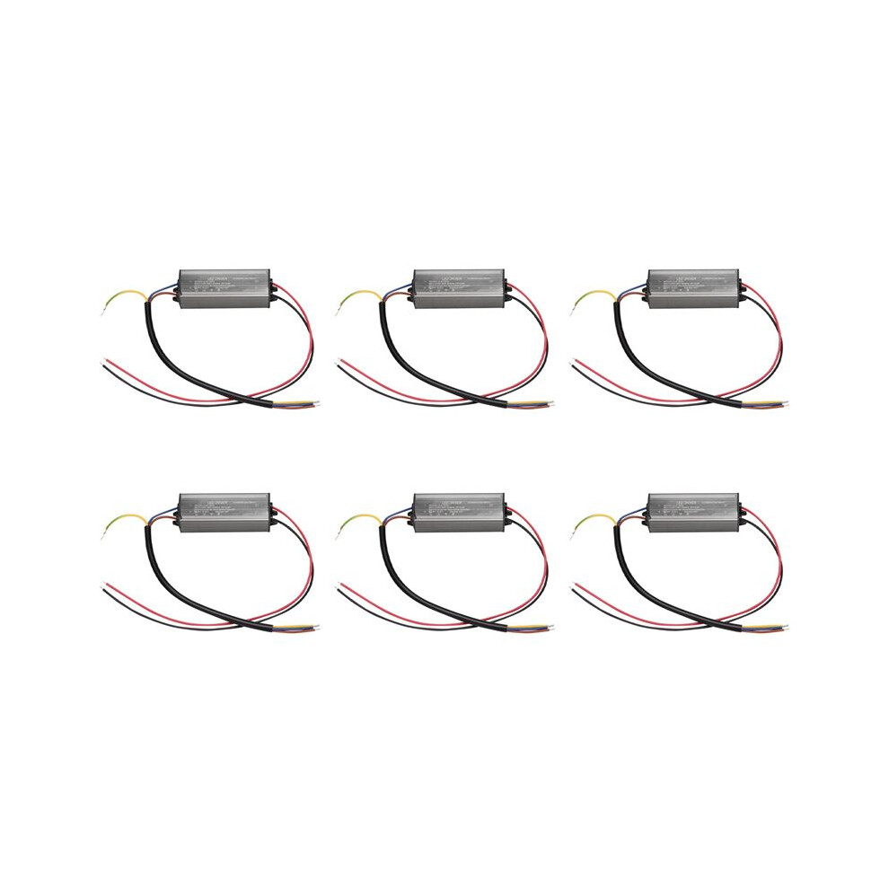 6X 30W Led Driver Constant Current Driver Power Supply Transformer Waterproof 6133479336197