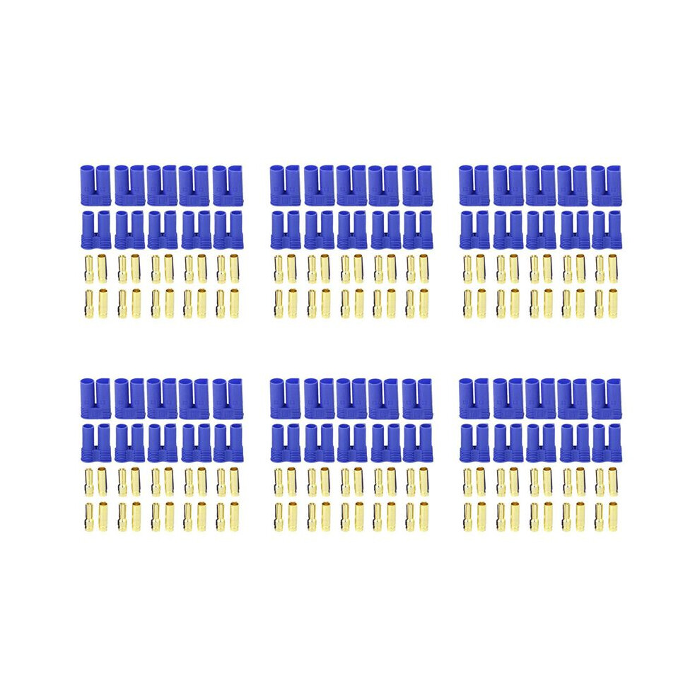 30 Pairs Of Ec5 Banana Plug Bullet Connector Female+Male For Rc Esc Lipo Battery/Motor 4712058248025