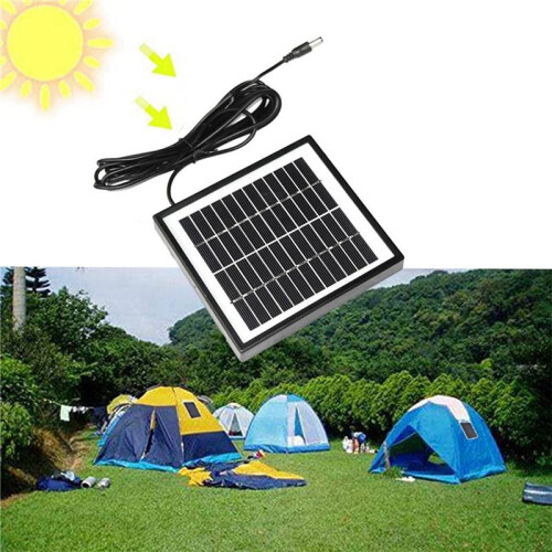 2X 12V 2W Solar Panel Solar Garden Light Panel DIY Parts  Port Solar Panel Battery Module for Battery Charger 2