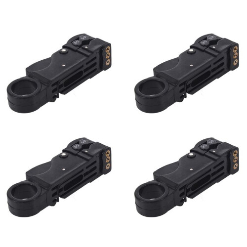4X Coax Cable Stripper 3-Blade for RG58/59/62/3c/4c Cables