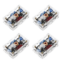 4X - Buck, StröMföRsöRjningsmodul LM2596 Buck Converter 5V-36V Till 1,25-32V Step Down SpäNningsregulator Stabilisator 3A 5A