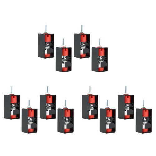 12Pack Ceiling Vibration Damping Mounts, Spring Vibration Isolator for Soundproof and Shockproof for Theater Studio