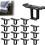 60Pc Solar Panel Frames Water Drained Clip Thickness 30mm PV Panels Auto Remove Stagnant Water Dust Outdoor Tool 6
