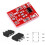 300Pcs TTP223 Touch Key  Module Touching Button Capacitor Type Single Channel Self Locking Touch  Sensor 3