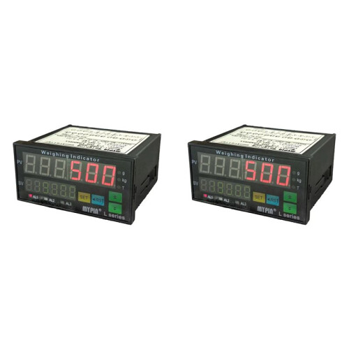 2X MYPIN LH86-IRRD Digital Weighing Controller Meter Filling Control Instrument LED Display Controller 1-4 Load Cell