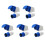 5X 16 Amp 3 Pin Embedded Connection Waterproof Plug Socket 1