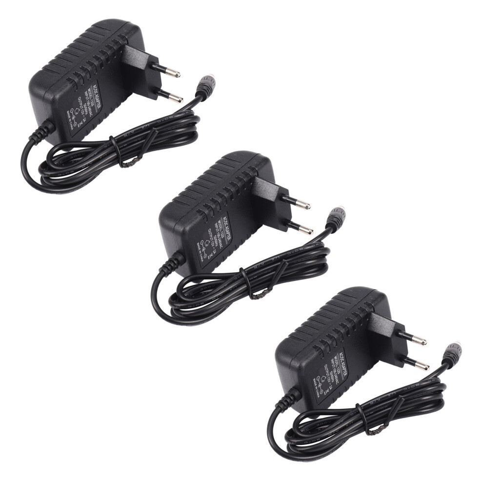 3X Ac/ 12V 2A 24W Power Supply Adapter Transformer For 5050 3528 Led Strip Light Eu Plug 6032117829988