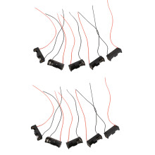 10PCS 1 23A A23 12V Battery Storage Clip Holder Box Case Cell Holder with Wire