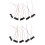 10PCS 1 23A A23 12V Battery Storage Clip Holder Box Case Cell Holder with Wire 1