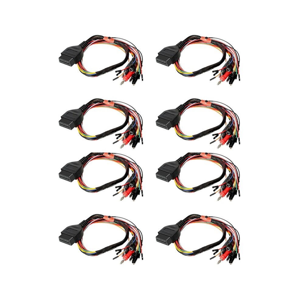 8X Car Mpps V18 Version V18.12.3.8 Breakout Tricore Cable Ecu Programming Multi-Connector Obd 16Pin Bench Pinout Cable Black 4711270978857