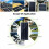 2X 8W 12V Dual USB/ Flexible Solar Panel Efficient Car Battery Charge Camping 8