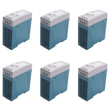 6X MDR-60 12V 60W Din Rail Power Supply Ac- Driver Voltage Regulator Power Suply 110V 220V