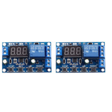 2X 6-40V Carregador de Bateria Interruptor de Controle Subtensão Placa de Proteção de Sobretensão Corte Automático Controlador de Desconexão