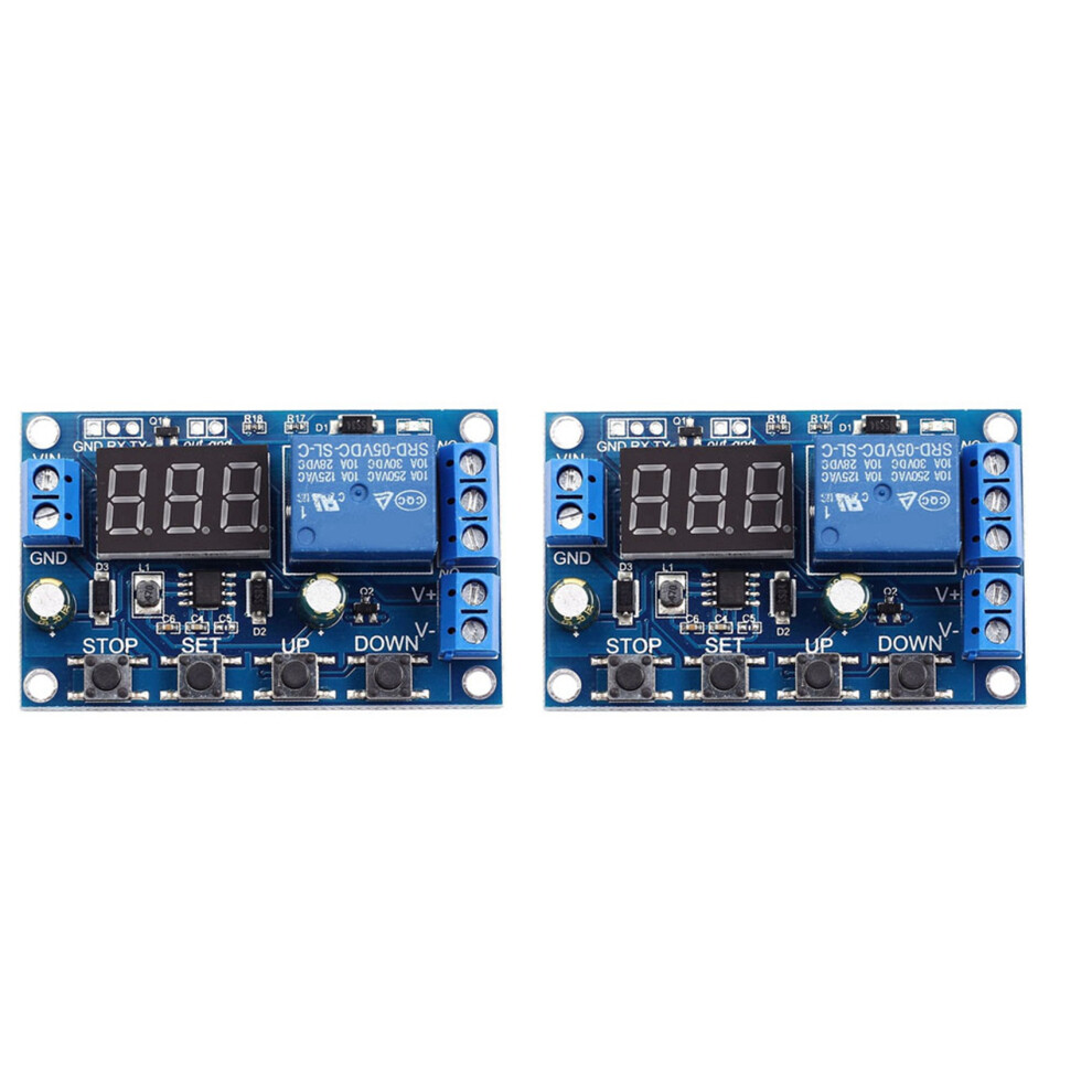 Photos - Console Accessory 2X 6-40V Battery Charger Control Undervoltage Overvoltage Protection Board Auto Cut Off Disconnect Controller