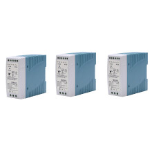3X MDR-60 5V 60W DIN-Schienen Stromversorgung AC- Treiberspannungsregler Netzteil 110V 220V