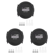3X 12V / 24V / 36V / 48V / 72V LED Digitale Batterie Anzeige Wasserdichte Mess Anzeige Batterie Anzeige für Go-Lf Ca-Rt
