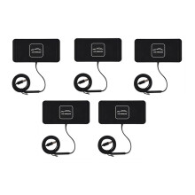 5X 5/7.5/10W C1 Car Wireless Charger Pad Fast Charging Dock Station Non-Slip Mat